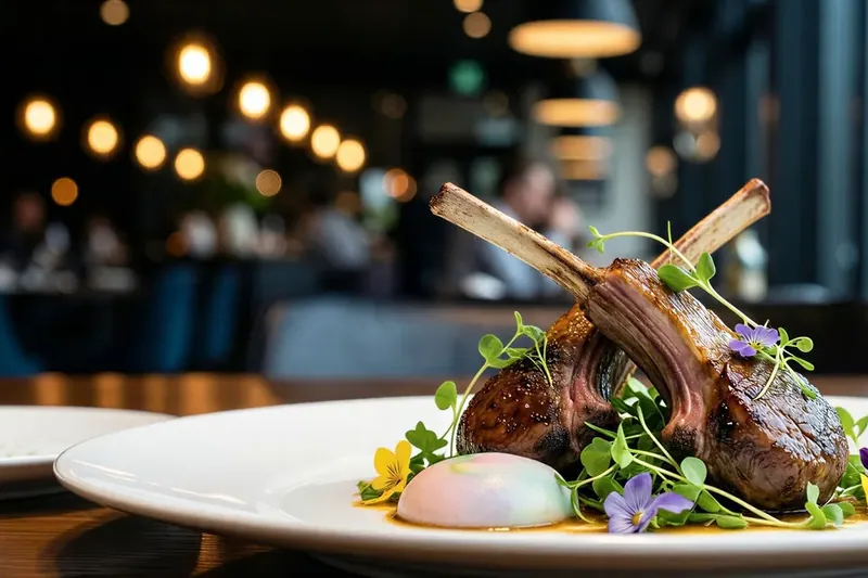 A plated dish from the menu